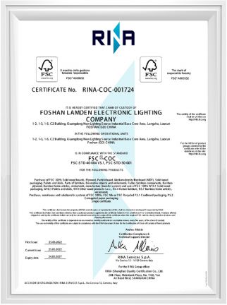 FSC Certificate