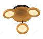 FSC Pine Wood Round Spotlights 3 Head