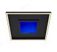 495x495mm Black & White Aluminum LED Decoration Ceiling Light with Centre RGB Function 70001