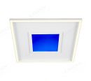 495x495mm Black & White Aluminum LED Decoration Ceiling Light with Centre RGB Function 70001