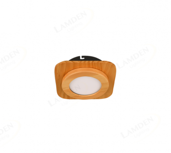 China 165x165 Single Head ON-OFF FSC Wood LED Lights