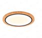 410mm Diameter Round FSC Wood Frame LED Ceiling Light 90001