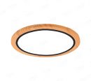 410mm Diameter Round FSC Wood Frame LED Ceiling Light 90001