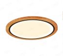 510mm Diameter Round FSC Wood Frame LED Ceiling Light 90002