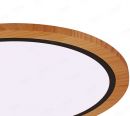 510mm Diameter Round FSC Wood Frame LED Ceiling Light 90002