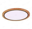 600mm Diameter Round FSC Wood Frame LED Ceiling Light 90003