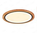 600mm Diameter Round FSC Wood Frame LED Ceiling Light 90003