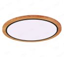 800mm Diameter Round FSC Wood Frame LED Ceiling Light 90004