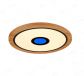 410mm Diameter RGB in Centre Round FSC Wood Frame LED Ceiling Light 90005