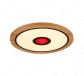 410mm Diameter RGB in Centre Round FSC Wood Frame LED Ceiling Light 90005