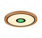 510mm Diameter RGB in Centre Round FSC Wood Frame LED Ceiling Light 90006