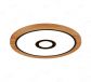 510mm Diameter RGB in Centre Round FSC Wood Frame LED Ceiling Light 90006