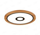 510mm Diameter RGB in Centre Round FSC Wood Frame LED Ceiling Light 90006