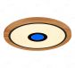 800mm Diameter RGB in Centre Round FSC Wood Frame LED Ceiling Light 90008