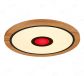 800mm Diameter RGB in Centre Round FSC Wood Frame LED Ceiling Light 90008