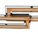 1105x380mm FSC Pine Wood Double Frame Indoor LED Ceiling Light 90064