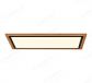 1000x250mm Rectangle FSC Wood Frame LED Ceiling Light 90013