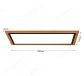 1000x250mm Rectangle FSC Wood Frame LED Ceiling Light 90013