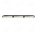 Three Head Wave Design Nickel CCT LED Ceiling Light 70020