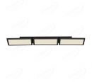 Three Head Rectangle Color Changing LED Panel Ceiling Light 70028