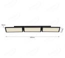 Three Head Rectangle Color Changing LED Panel Ceiling Light 70028