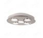 Round Four Head Steel Single Head IP54 Decoration LED Ceiling Light 70062