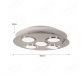 Round Four Head Steel Single Head IP54 Decoration LED Ceiling Light 70062