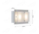 500x140mm LED Integrated LED Wall Lamp Ceiling light with Three Head 70070