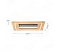 350x350mm LED Frame Light with Wood Board Decoration Ceiling Light 70078