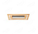 350x350mm LED Frame Light with Wood Board Decoration Ceiling Light 70078