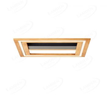 450x450mm LED Frame Light with Wood Board 