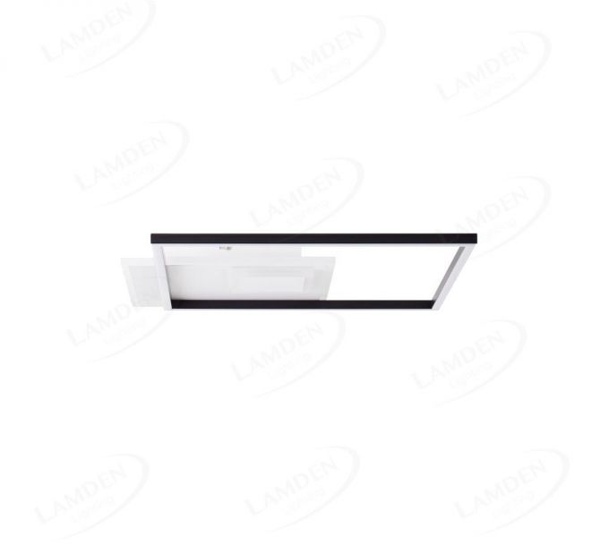 Black & White Suqare Dimmable LED Ceiling Light 70080