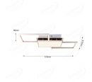 Multiple Borders Frame Design CCT 2700-6000K LED Ceiling Lamp 70095