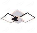 Black & White Rhombus CCT Color Changing Indoor LED Ceiling Light 70110