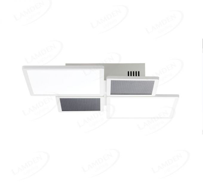 Indoor Decoration Nickel LED Ceiling Panel Light 70114