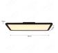 600x300mm Aluminum Die Casting CCT+RGB Main Light LED Panel Lamp 60006