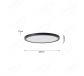 Diameter 250mm Single Color Dim Low Voltage LED Panel