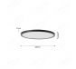 Diameter 300mm Single Color Dim Low Voltage LED Panel