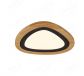 338x270mm Small Stone FSC Wood Decoration LED Ceiling Light 90018