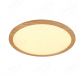 Round 480mm FSC Pine Wood Indoor LED Ceiling Light 90029