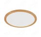 Round 480mm FSC Pine Wood Indoor LED Ceiling Light 90029