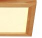 Square 280x280mm FSC Pine Wood Indoor LED Ceiling Light 90030