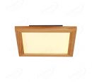 Square 280x280mm FSC Pine Wood Indoor LED Ceiling Light 90030