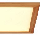 Square 380x380mm FSC Pine Wood Indoor LED Ceiling Light 90031