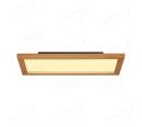 Rectangle 480x230mm FSC Pine Wood Indoor LED Ceiling Light 90033