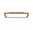 Rectangle 480x230mm FSC Pine Wood Indoor LED Ceiling Light 90033