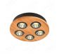 Diameter 330mm FSC Wood Five Head LED Integrated Ceiling Light 90076