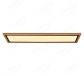 1200x300mm Rectangle FSC Wood Frame LED Ceiling Light 90014