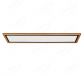 1200x300mm Rectangle FSC Wood Frame LED Ceiling Light 90014