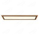 1200x300mm Rectangle FSC Wood Frame LED Ceiling Light 90014